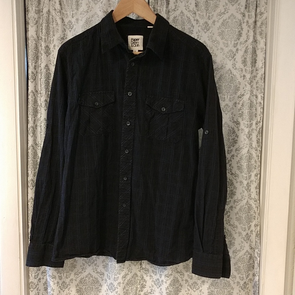 3/$20🌈Paper Denim & cloth men's button down shirt